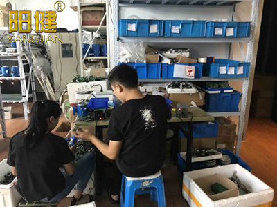 仪表元器件检测过程